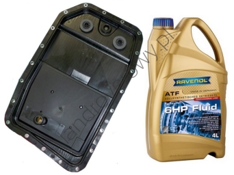 Misa olejowa filtr skrzyni biegów automatycznej ZF 6 biegowej olej zestaw JAGUAR S-TYPE XJ X350 X351 XK8 XK XF X250